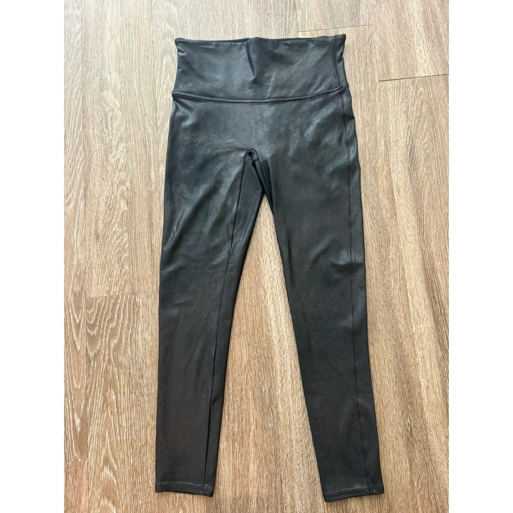 Faux Leather Look Ankle Leggings Motion365+ Fabletics Women's large petite